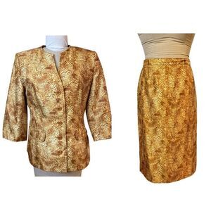 Sag Harbor Women’s Skirt Suit 2 Pcs Sz. 12 Wedding Guest Party Professional